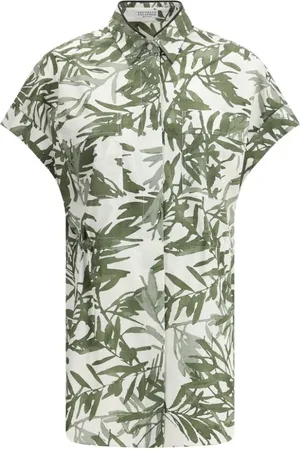 Brunello Cucinelli Dames, Blouses & Shirts, Veelkleurig, Maat: XS Katoen