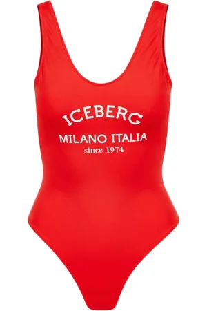 Iceberg Dames, Badkleding, Rood, Maat: XS Nylon