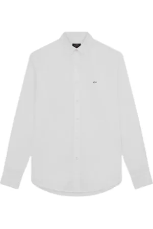 Paul & Shark Heren, Overhemden, Wit, Maat: 6XL Katoen