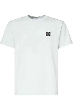Stone Island Heren, Tops, Wit, Maat: L Katoen