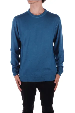 Woolrich Heren, Truien, Blauw, Maat: M Wol