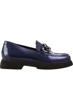 Högl Dames, Schoenen, Blauw, Maat: 35 EU Leer