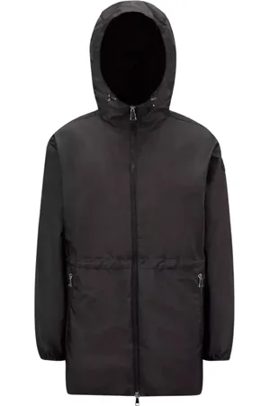 Moncler Dames, Mantels, Zwart, Maat: L Polyamide
