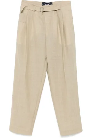 Jacquemus Heren, Broeken, Bruin, Maat: XL