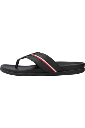 Tommy Hilfiger Heren, Schoenen, Zwart, Maat: 41 EU Poliester