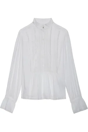 Zadig & Voltaire Dames, Blouses & Shirts, Wit, Maat: L