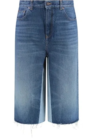Chloé Dames, Korte broeken, Blauw, Maat: S Denim