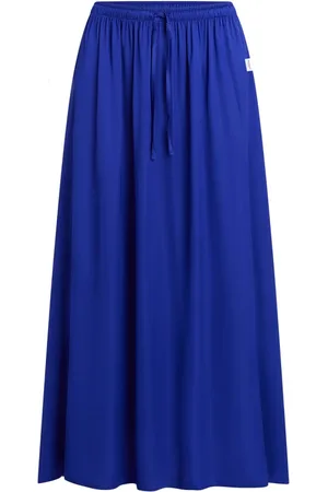 penn ink Dames, Rokken, Blauw, Maat: XL Viscose