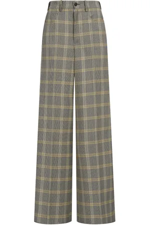 Marni Dames, Broeken, Grijs, Maat: 2XS Wol
