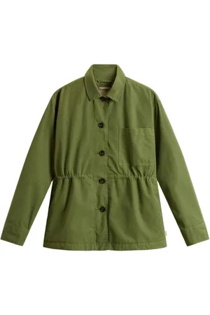 Woolrich Dames, Jassen, Groen, Maat: L Wol