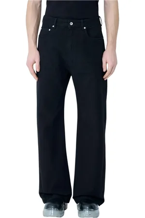 Rick Owens Heren, Jeans, Zwart, Maat: W30 Katoen