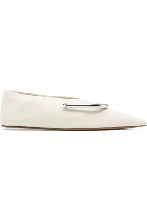 Jil Sander Dames, Schoenen, Grijs, Maat: 36 EU Vinyl