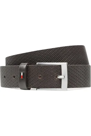 Tommy Hilfiger Heren, Accessoires, Bruin, Maat: 100 CM Leer