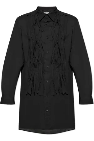 Y-3 Heren, Overhemden, Zwart, Maat: M
