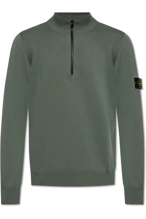 Stone Island Heren, Truien, Groen, Maat: XL Katoen