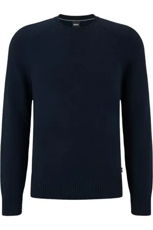 HUGO BOSS Heren, Truien, Blauw, Maat: M Kasjmier