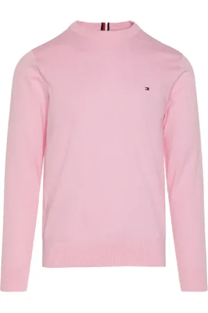 Tommy Hilfiger Heren, Truien, Roze, Maat: S Katoen
