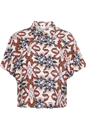 Ichi Dames, Blouses & Shirts, Veelkleurig, Maat: M
