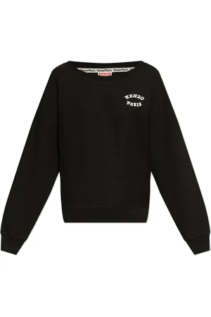 Kenzo Dames, Sweatshirts & Hoodies, Zwart, Maat: S Katoen