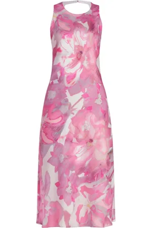 Vera Mont Dames, Jurken, Roze, Maat: S Satijn