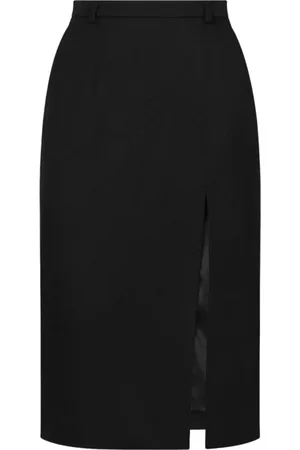 Dolce & Gabbana Dames, Rokken, Zwart, Maat: M Wol