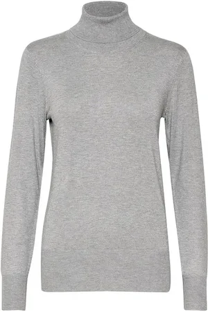 Kaffe Dames, Truien, Grijs, Maat: XS