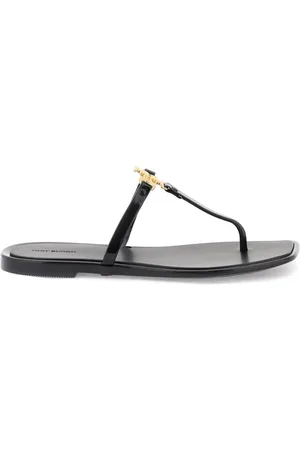 Tory Burch Dames, Schoenen, Zwart, Maat: 36 EU Leer