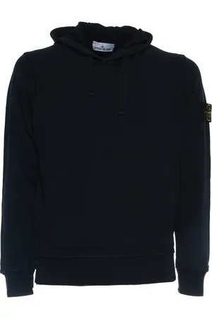 Stone Island Heren, Sweatshirts & Hoodies, Blauw, Maat: L Katoen