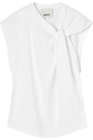 Isabel Marant Dames, Tops, Wit, Maat: S Katoen