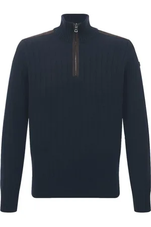 Paul & Shark Heren, Truien, Blauw, Maat: XL Suède