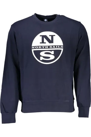 North Sails Heren, Sweatshirts & Hoodies, Blauw, Maat: S