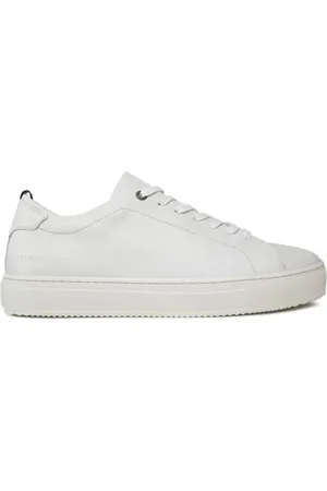Tommy Hilfiger Heren, Schoenen, Wit, Maat: 45 EU Leer