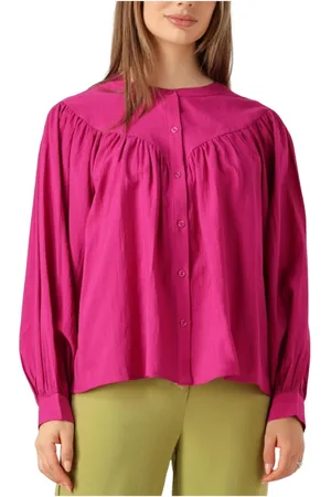 Ydence Dames, Blouses & Shirts, Roze, Maat: XS