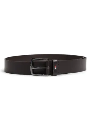Tommy Hilfiger Heren, Accessoires, Bruin, Maat: 100 CM Leer