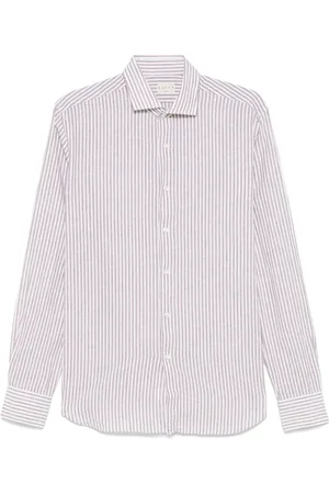 Xacus Heren, Overhemden, Bruin, Maat: L