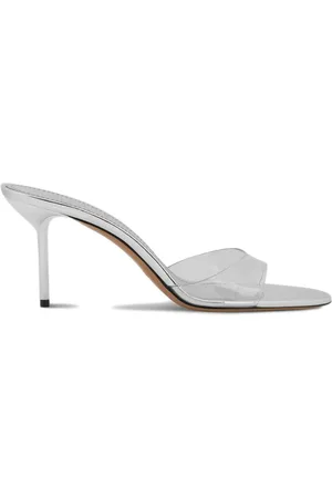 PARIS TEXAS Dames, Schoenen, Grijs, Maat: 37 1/2 EU Leer