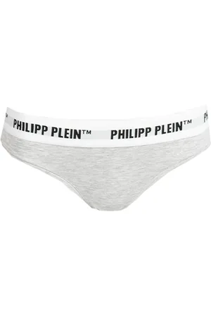 Philipp Plein Dames, Ondergoed, Grijs, Maat: M Katoen