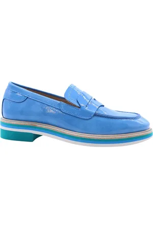 Pertini Dames, Schoenen, Blauw, Maat: 37 EU Leer