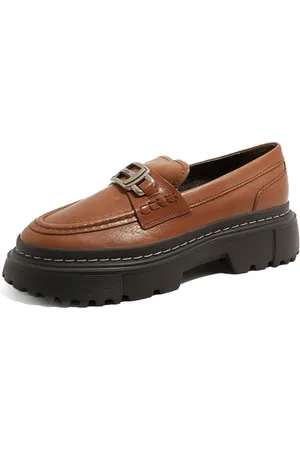 Hogan Dames, Schoenen, Bruin, Maat: 36 EU Leer