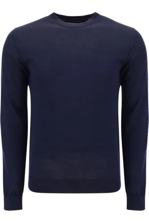 Woolrich Heren, Truien, Blauw, Maat: 2XL Wol