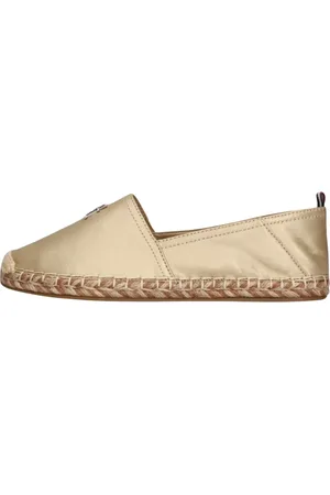 Tommy Hilfiger Dames, Schoenen, Geel, Maat: 42 EU Leer