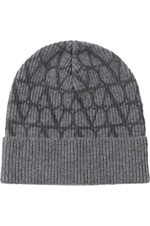VALENTINO GARAVANI Heren, Accessoires, Grijs, Maat: ONE Size Wol