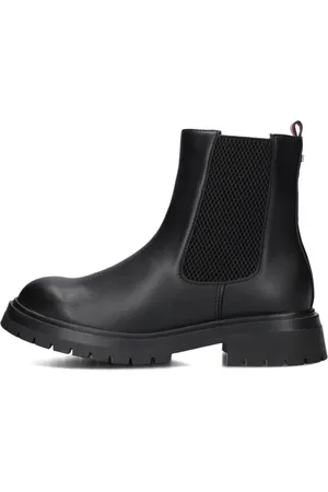 Tommy Hilfiger Dames, Schoenen, Zwart, Maat: 37 EU Leer