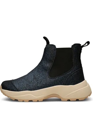 Woden Dames, Schoenen, Blauw, Maat: 38 EU Leer