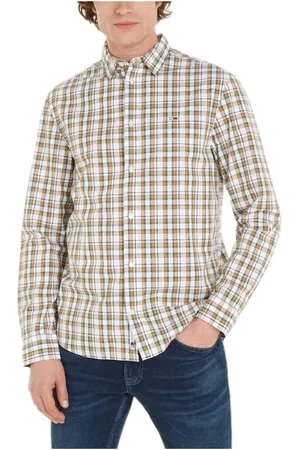 Tommy Hilfiger Heren, Overhemden, Veelkleurig, Maat: M Katoen