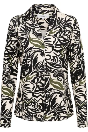 &Co Woman Dames, Blouses & Shirts, Veelkleurig, Maat: M Viscose