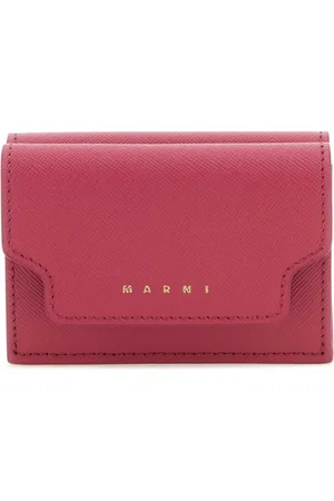 Marni Dames, Accessoires, Paars, Maat: ONE Size Leer