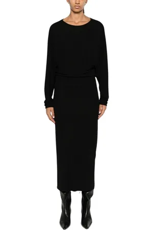 Khaite Dames, Jurken, Zwart, Maat: XS