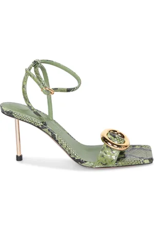 Jacquemus Dames, Schoenen, Groen, Maat: 38 EU Leer