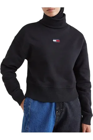 Tommy Hilfiger Dames, Truien, Zwart, Maat: XS Katoen